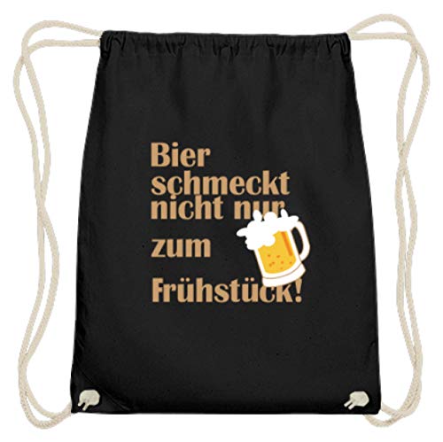 Bolsa de algodón para cerveza no solo para el desayuno Oktoberfest, 2018, Múnich, Baviera, color Negro, talla 37cm-46cm