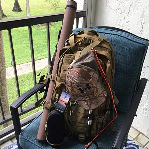 Bolsa de almacenamiento portátil carrete de pesca, aparejos de pesca bolsa, aparejos de pesca bolsa de almacenamiento multifuncional pesca con mosca Tackle Mochila Caña de pescar de almacenamiento de