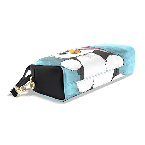 Bolsa de lápices Bolso Estuche Bolígrafo Pequeño y lindo pingüino Maquillaje Cosmético para niñas Niños Escuela de viaje