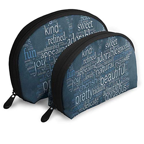 Bolsa de maquillaje Etro Butterfly World Organizador portátil de artículos de tocador para madre Regalo de Pascua Paquete de 2