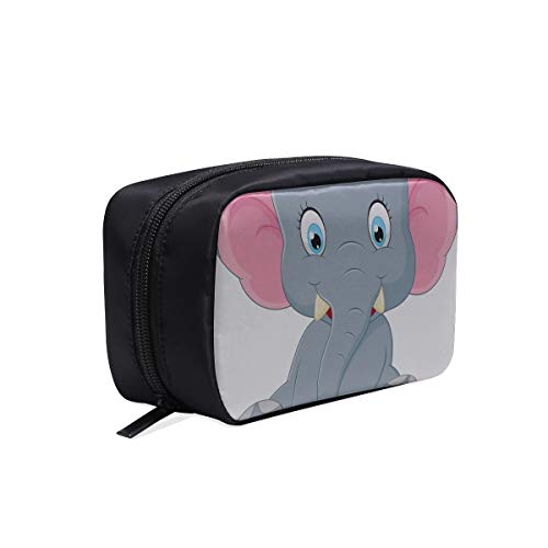 Bolsa de maquillaje para niñas Heavy Big Giant Elephant Bolsa de maquillaje colorida Bolsas de aseo para hombres Hombres Bolsas de viaje para artículos de tocador Bolsas de cosméticos Funda multifunc