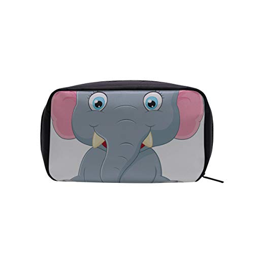 Bolsa de maquillaje para niñas Heavy Big Giant Elephant Bolsa de maquillaje colorida Bolsas de aseo para hombres Hombres Bolsas de viaje para artículos de tocador Bolsas de cosméticos Funda multifunc