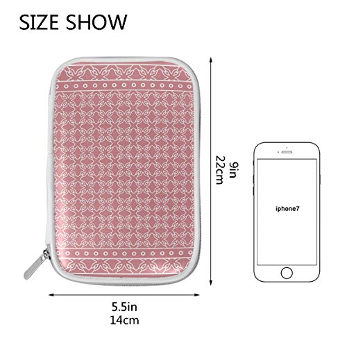 Bolsas de viaje cosméticas para mujeres Bolsas de cosméticos cuadradas con un solo color puro Estuche de lápices con cremallera grande Bolsa de maquillaje para mujer multifuncional para hombres