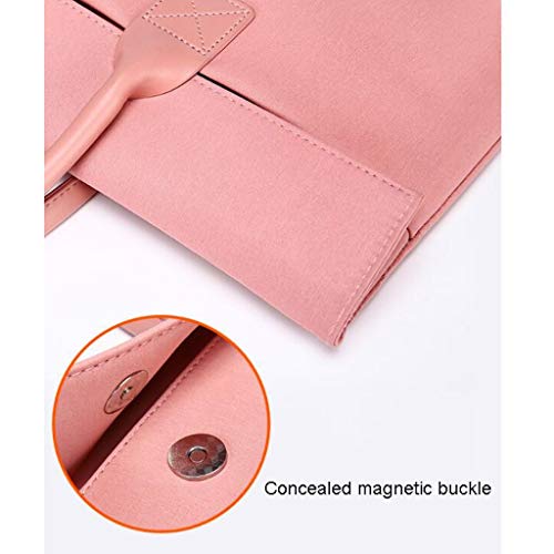 Bolsas para portátiles La bolsa de asas del ordenador portátil for el bolso de las mujeres 14-15.6 pulgadas a prueba de agua portátil de nylon bolso de las mujeres de negocios oficina trabajo bolsa de