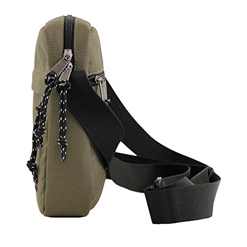 Bolso Bandolera Coronel Tapiocca Urban Hombre 22 cm Caqui