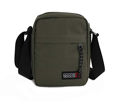 Bolso Bandolera Coronel Tapiocca Urban Hombre 22 cm Caqui