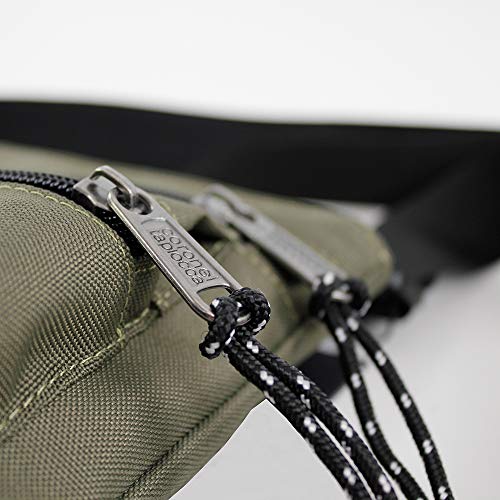 Bolso Bandolera Coronel Tapiocca Urban Hombre 23 cm Caqui, 17 x 23 x 4 cm