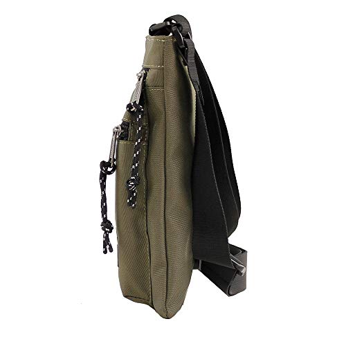 Bolso Bandolera Coronel Tapiocca Urban Hombre 23 cm Caqui, 17 x 23 x 4 cm
