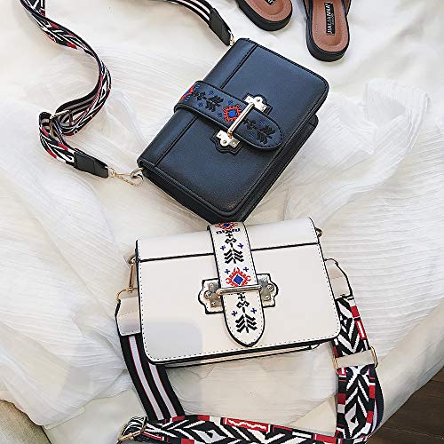 Bolsos Mujer Bandolera Yesmile ❤️ Bolso Cuadrado Pequeño Trend Wild Bolsos De Un Solo Hombro Bolsa Diagonal Femenina Bolsa Salvaje Casual