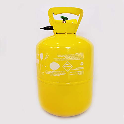 Bombona de Helio para Globos 0,42lt (50 globos de latex 23 cm no incluidos)