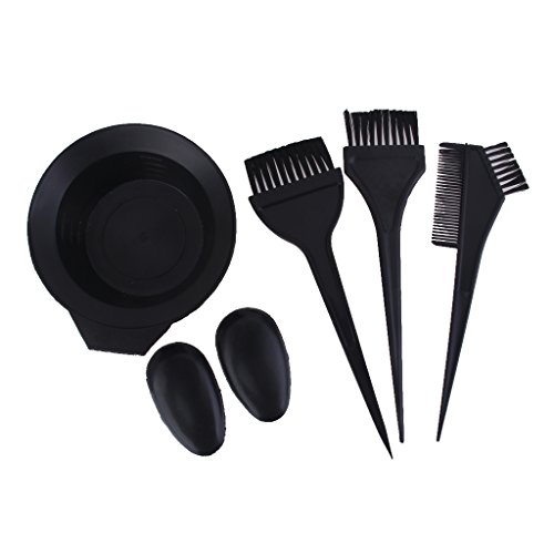 Bonarty Salon Hair Dye Tint Tool + 50x Capas De Peluquería Tela Impermeable Para Batas