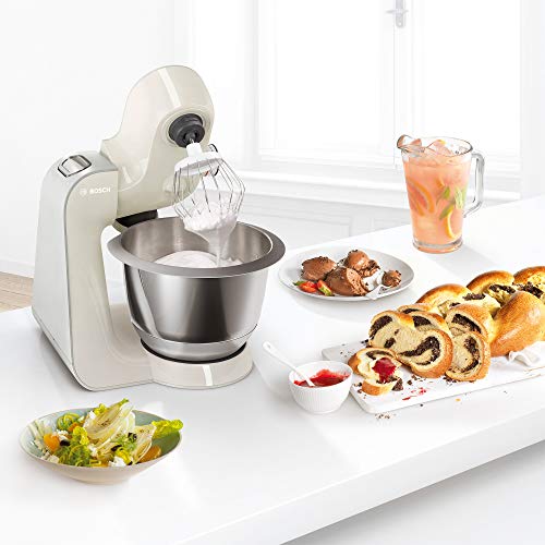 Bosch MUM58L20 CreationLine Robot de cocina con accesorios, 1000 W, 3.9 litros de capacidad, color gris