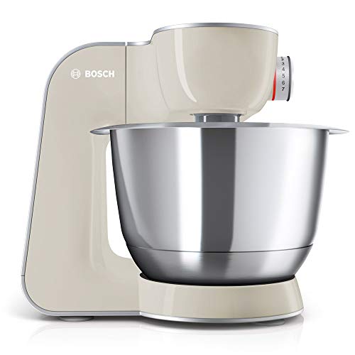 Bosch MUM58L20 CreationLine Robot de cocina con accesorios, 1000 W, 3.9 litros de capacidad, color gris