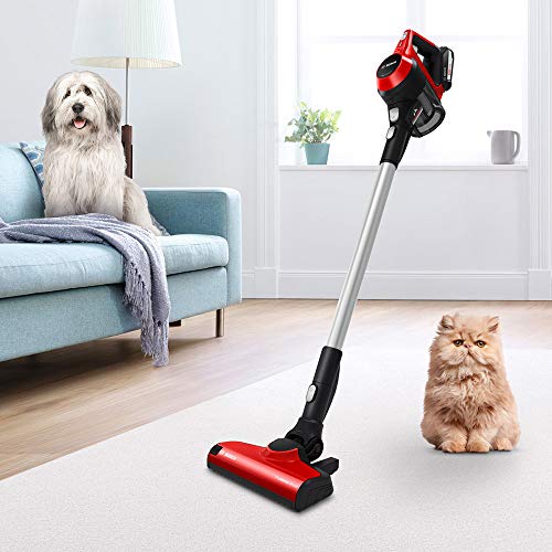 Bosch Unlimited ProAnimal Serie|6 Aspirador sin Cables, 2 Velocidades, Rojo