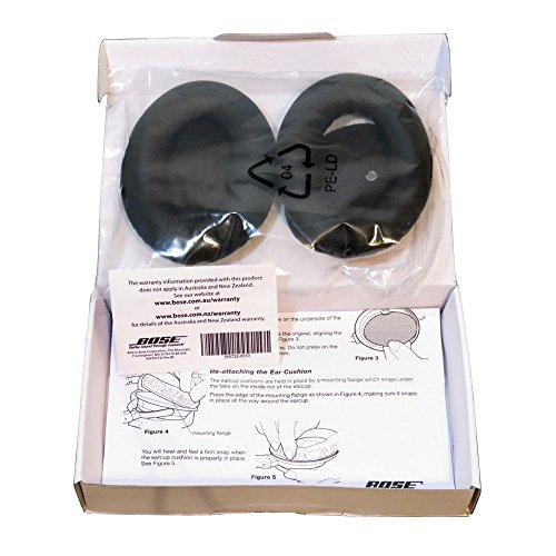 Bose QuietComfort 15 - Kit de almohadillas para auriculares, color negro