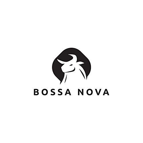 BOSSA NOVA® - Cartera de piel auténtica para hombre, color marrón, con compartimento para monedas, monedero espacioso, pequeño