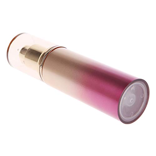 Botella de 40 ml sin aire vacía para maquillaje, loción cosmética portátil