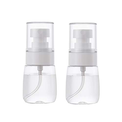 Botella de Spray de Agua de Maquillaje, subenvasado de Perfume de Niebla Fina - Sub-Botella de Muestra cosmética de Viaje aprobada for Equipaje de Mano (Color : Clear, Size : 4.4 * 13.2cm)