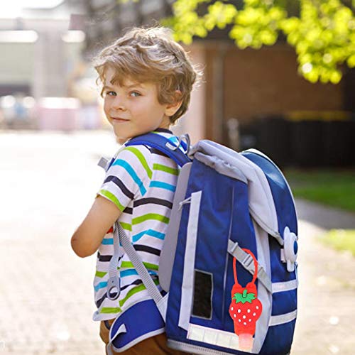 Botellas de Viaje Portátiles para niños, 30ml Contenedor Desinfectante de Manos a Prueba de Fugas Rellenable Botellas Vacía para Jabón Líquido Champús Lociones (B)