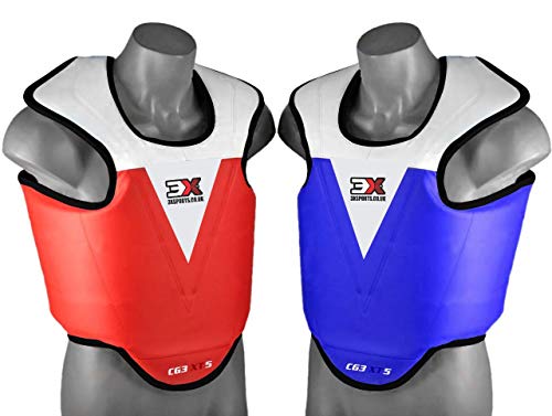 Boxeo Protección De Cuerpo Krav Maga MMA Vientre para Pecho Peto de Entrenamiento Protector Taekwondo niños y niñas (CE Certificado Aprobado)