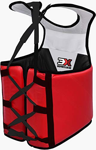 Boxeo Protección De Cuerpo Krav Maga MMA Vientre para Pecho Peto de Entrenamiento Protector Taekwondo niños y niñas (CE Certificado Aprobado)