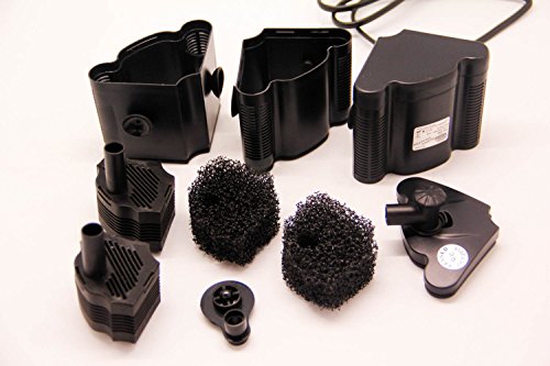 BPS (R) Filtro Profesional Acuario,Filtro Interno para Pecera，Ahorro de Energía.（4.8W ,240L/H）BPS-6046