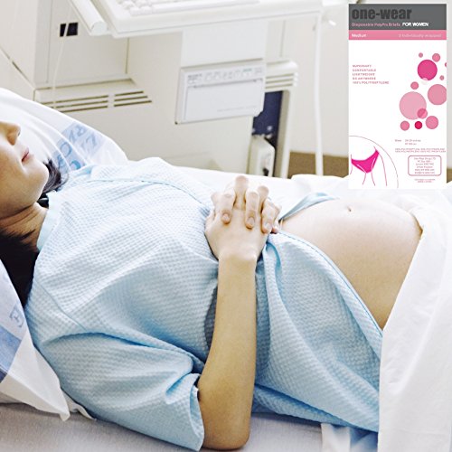 Bragas Desechables Suave y Ligera para Mujer (Lote de 5) - Ropa Interior de un Solo Uso. Braguitas para Maternidad Hospitales Viajes SPA Masajes