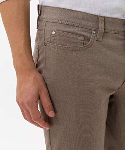 BRAX Cadiz Two Tone Flex Pantalones, Beige (Toffee 56), W33/L32 (Talla del Fabricante: 33/32) para Hombre