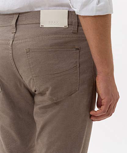 BRAX Cadiz Two Tone Flex Pantalones, Beige (Toffee 56), W33/L32 (Talla del Fabricante: 33/32) para Hombre