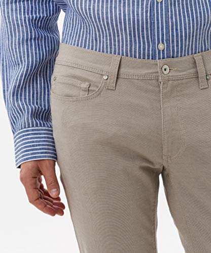 BRAX Style Cadiz Two Tone Flex Pantalón, Beige (Beige 58), 36W x 30L para Hombre