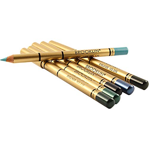 Brooklin - Lápiz de ojos Color Azul Marino Nº317 duradero