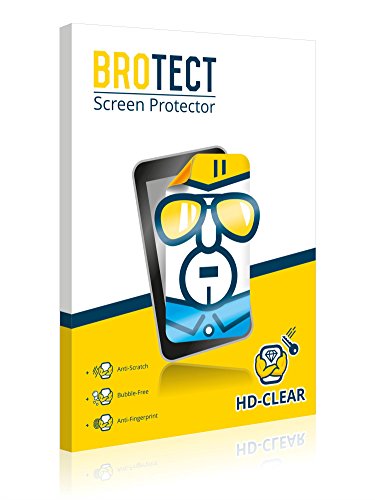 BROTECT Protector Pantalla Compatible con Samsung Galaxy A7 2018 (Cámara) Protector Transparente (2 Unidades) Anti-Huellas