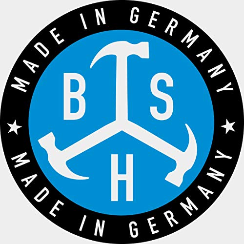 BSH - Juego de 4 espátulas japonesas (fabricado en Alemania, en acero inoxidable o plástico)