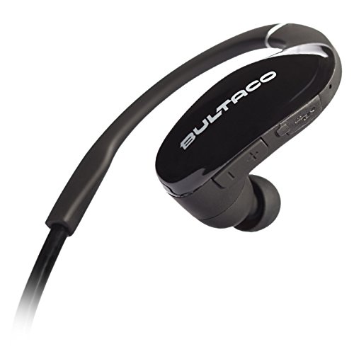 Bultaco Technology Lobito BT Sport Dentro de oído Binaurale Bluetooth Negro - Auriculares (Binaurale, Dentro de oído, Negro, Digital, In-Line Control, CE)