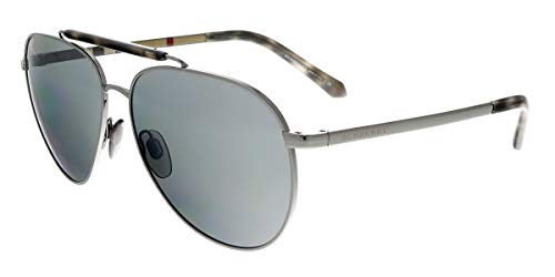 BURBERRY Gafas de Sol MR BE 3097 RUTHENIUM/SILVER 59/14/145 hombre