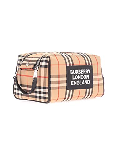 Burberry Luxury Fashion Hombre 8022955 Beige Cuero Beauty Case | Primavera-verano 20 beige Talla única