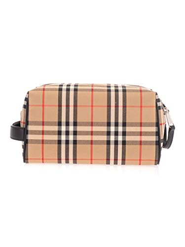 Burberry Luxury Fashion Hombre 8022955 Beige Cuero Beauty Case | Primavera-verano 20 beige Talla única