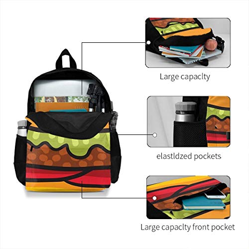 Burger Adult Classic - Mochila, color rosa