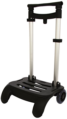 Busquets - Carro Portamochilas Plegable, color Negro