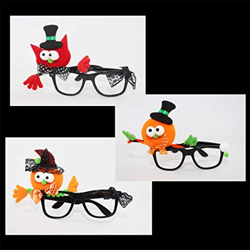Buwei Halloween Party Eyes Divertido Accesorio Gafas Decoraciones para Fiestas Suministros para Eventos