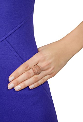 by Loulou – Anillo de mujer 'Tres Chic' rosé Dorado