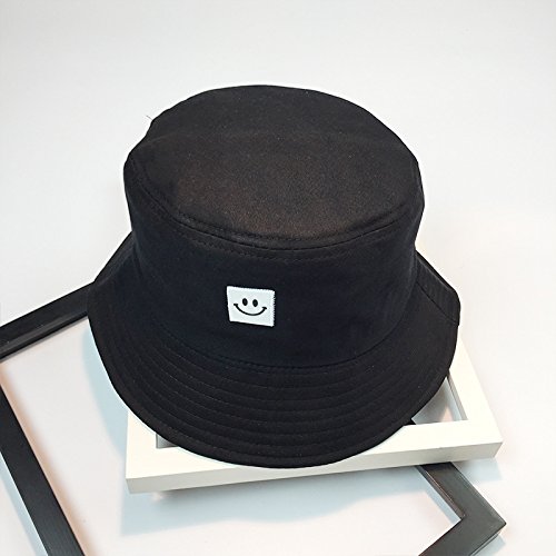 byou Sombrero Pescador,Sombrero de Pescador Tela de algodón y Poliéster Unisex Aire Libre Sombrero de ala Ancha Borde Redondo para Excursionismo Cámping De Viaje Pescar 56-58cm