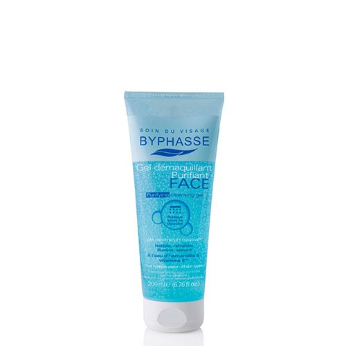 byphasse Gel Desmaquillante Purifiant para todo tipo de pieles –  – Juego de 2