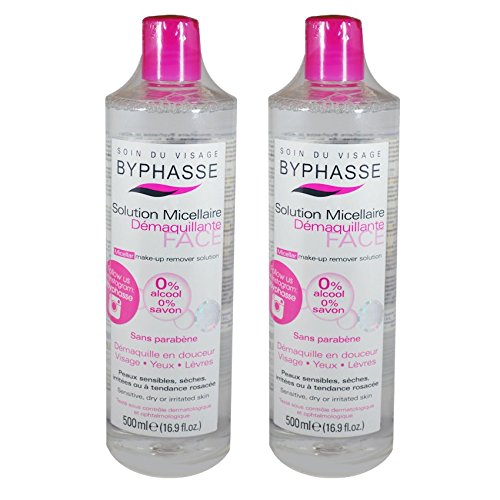 byphasse solución Micellaire limpiador productos, cosméticos y Spencer Smith, B. Pharma soluciones tamaño 500 ml. (2 botellas).