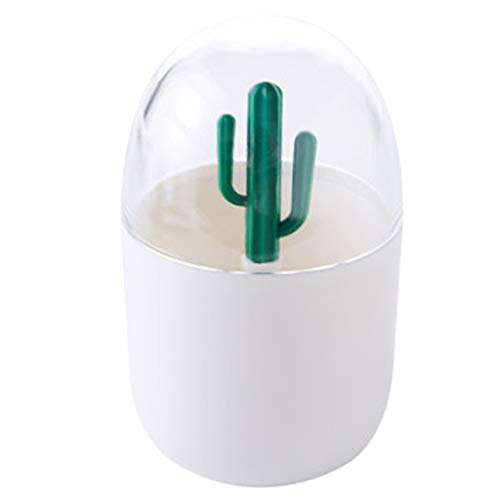 Cactus Creative Living Room Caja de Almacenamiento de Palillos Cute Dust-Proof