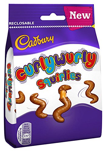 Cadbury Curly Wurly Squirlies Hanging Bag (1 x 110grm
