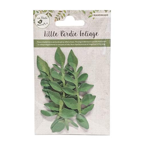 Cadence España Hojas de Papel Green Cheer Little Birdie