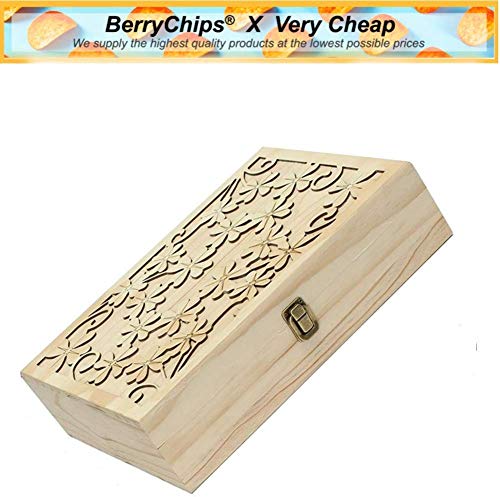 Caja de Almacenaje de Aceites Esenciales con Insertos Extraíbles 70 Ranuras para Aceites Esenciales Botella y Rodillo, Joyería, Cosmética, estuche aceites esenciales de madera, 35 x 25 x 9cm