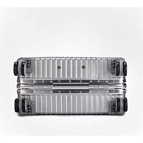 Caja de la carretilla spinner maleta del equipaje universal modificado for requisitos Rueda de equipaje hombres y de mujeres de 18 pulgadas Caso de embarque contraseña de negocios Caso (Color: C5, Tam