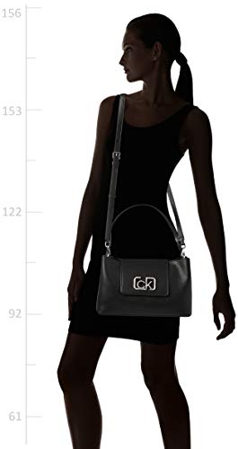 Calvin Klein - Ck Cast Top Handle Md, Bolsos maletín Mujer, Negro (Black), 0.1x0.1x0.1 cm (W x H L)